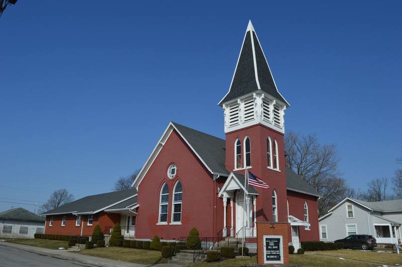Christiansburg United Methodist Church in Christiansburg, Ohio